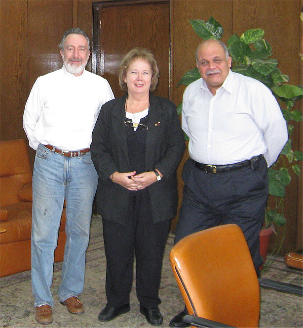 Bill Wooby, Earlene Gentry & the Governor of the Fayyoum Territory